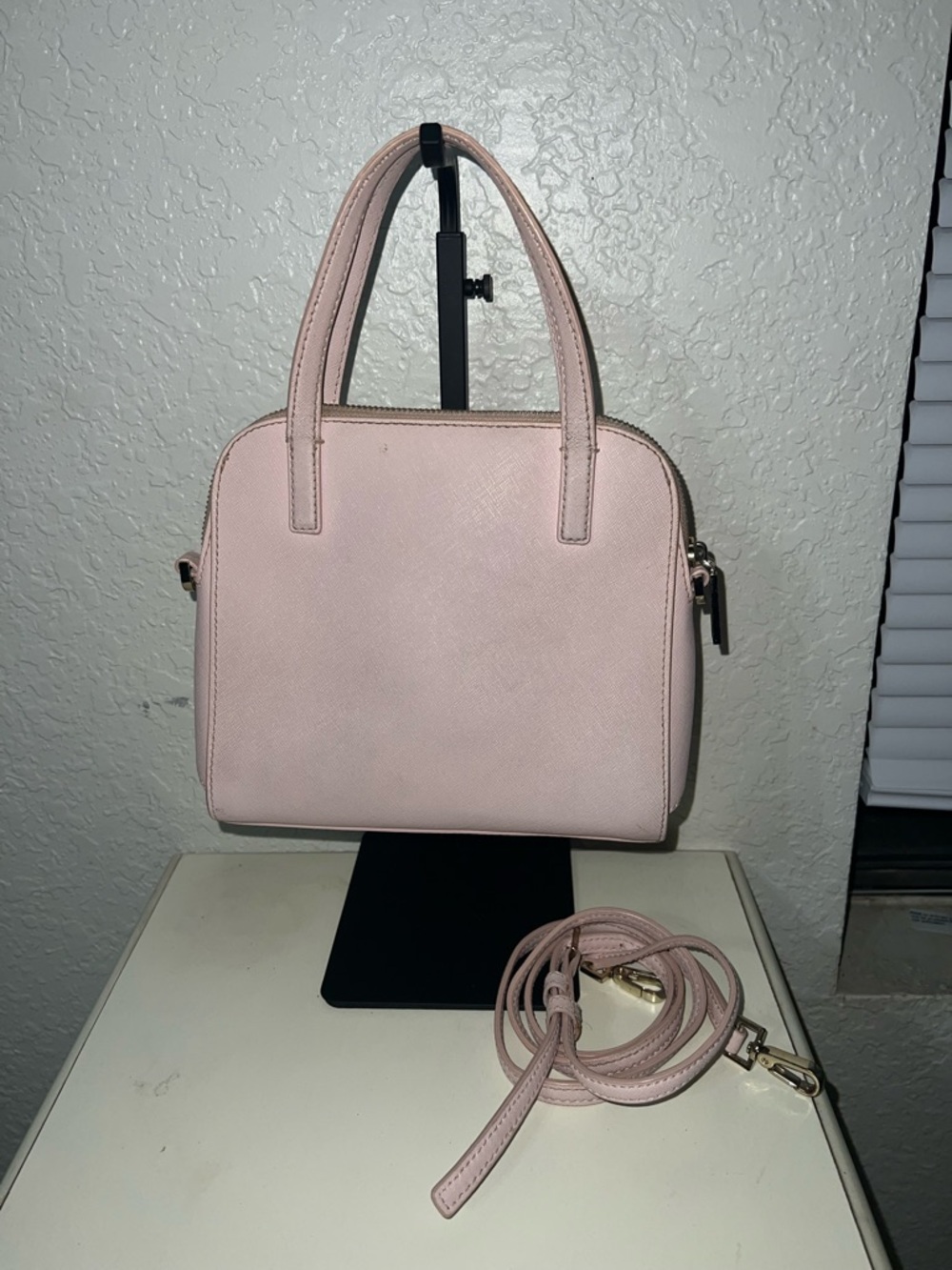 Kate Spade Pale Pink Studded Dome Satchel - Picture 2 of 8